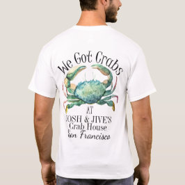 Crabs Seafood Restaurant Shirt T-shirt