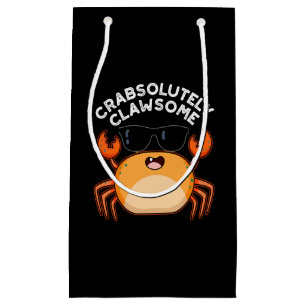 CrabsolOpinion Clawsome Funny Crab Pun Mörk BG