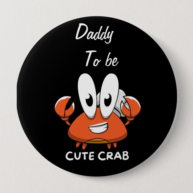 Crabtastic Cutie. Knapp (Framsida)