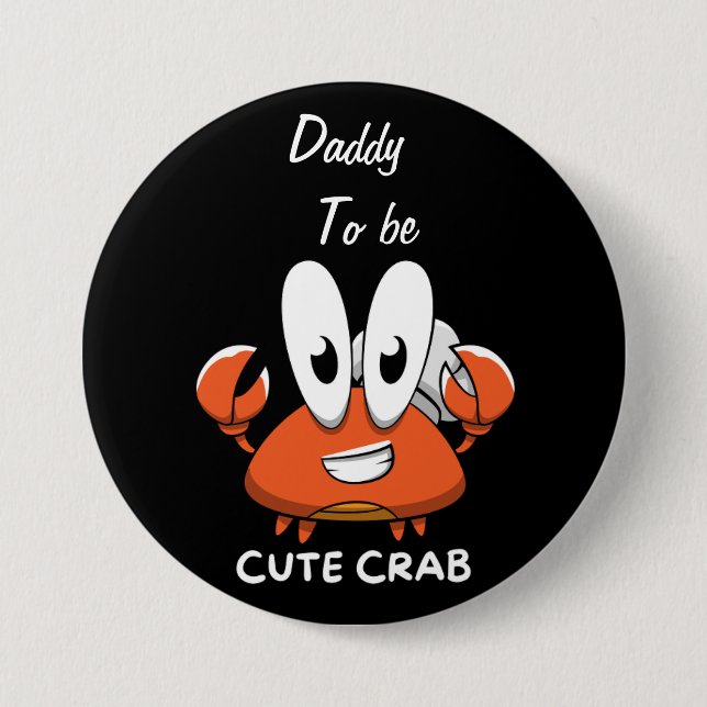 Crabtastic Cutie. Knapp (Framsida)