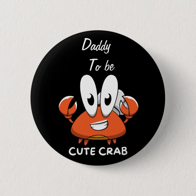Crabtastic Cutie. Knapp (Framsida)