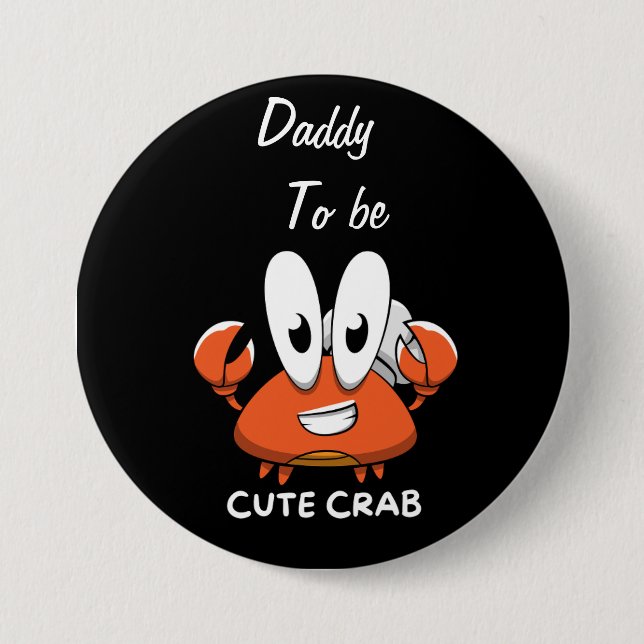 Crabtastic Cutie. Knapp (Framsida)