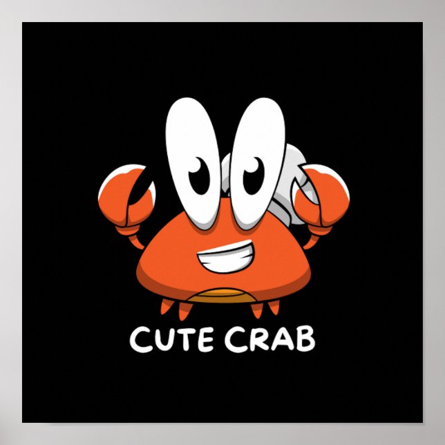 Crabtastic Cutie Poster (Framsidan)