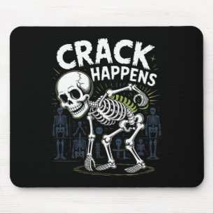 Crack Happens underbara Osteopath Spine Halloween Musmatta