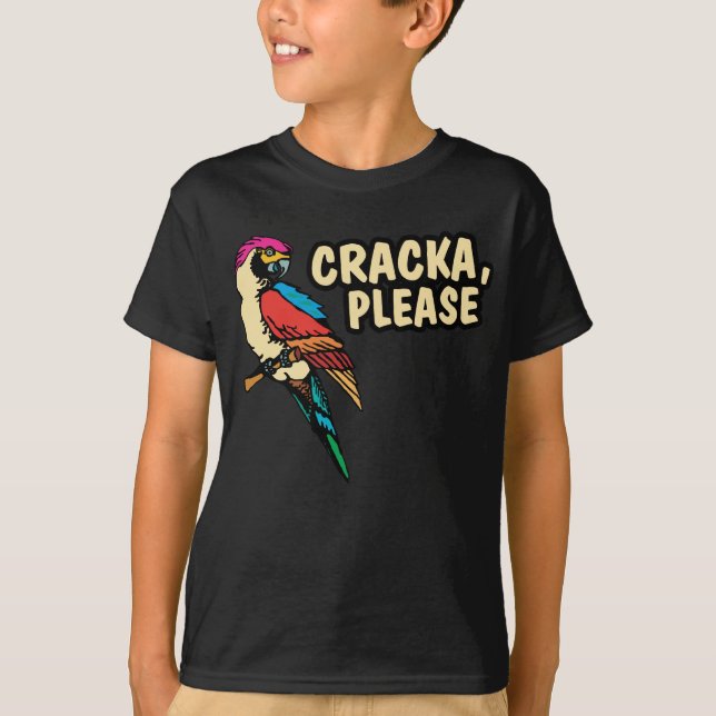 Cracka behar t-shirt (Framsida)