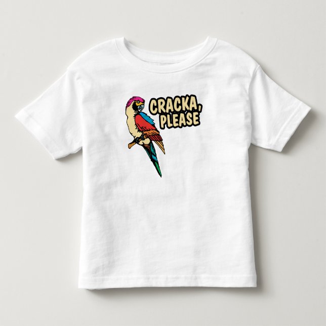 Cracka behar t shirt (Framsida)