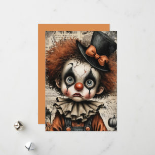 Cracked Carnival – Den melankoliska maskeraden Julkort