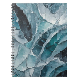 Cracked Ice Pattern | Notebook Journal Anteckningsbok