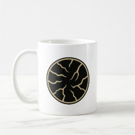 Cracked Surface Graphics Classic Mug Kaffemugg