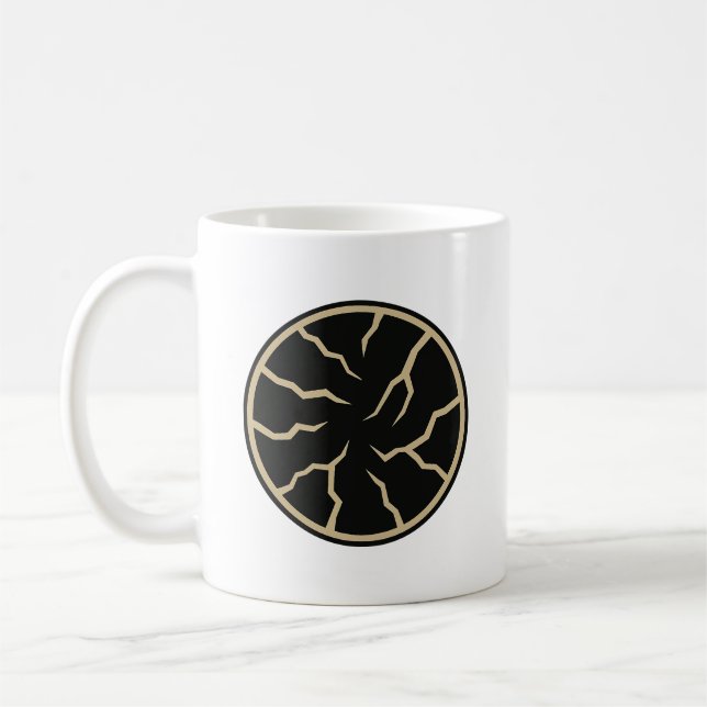 Cracked Surface Graphics Classic Mug Kaffemugg (Vänster)