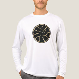 Cracked Surface Graphics T Shirt