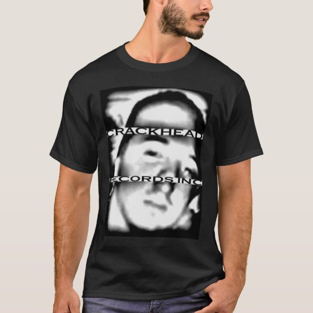 crackheadrecordslogo2cv t-shirt (Framsida)