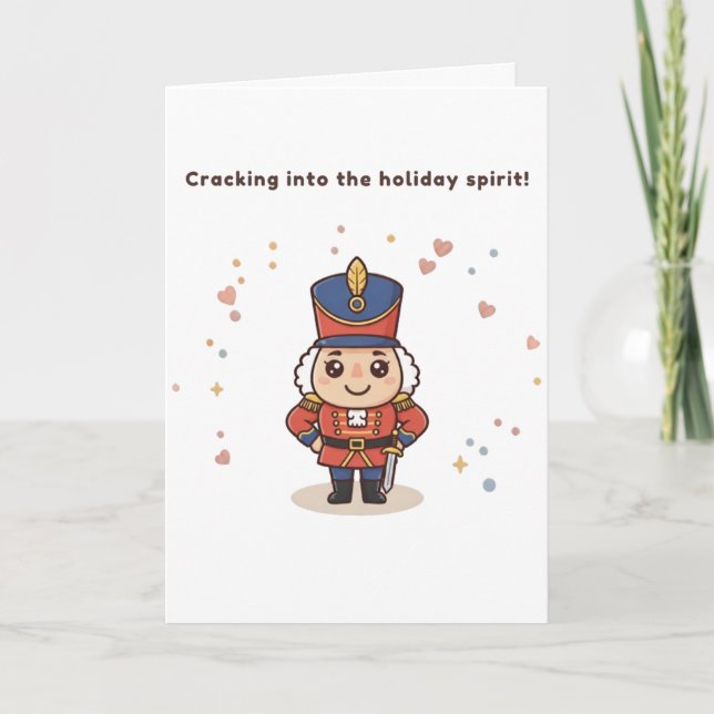 Cracking Into the Holiday Spirit  Kort (Framsida)
