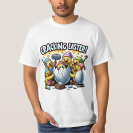 Cracking Påsk Roligt T Shirt
