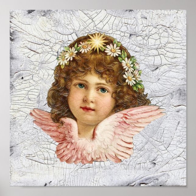 Crackled Angel Poster (Framsidan)
