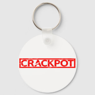 Crackpot Frimärke Nyckelring