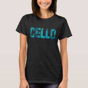 Cracks Cello T Shirt
