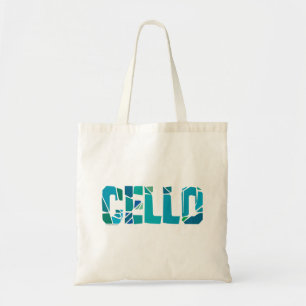 Cracks Cello Tygkasse