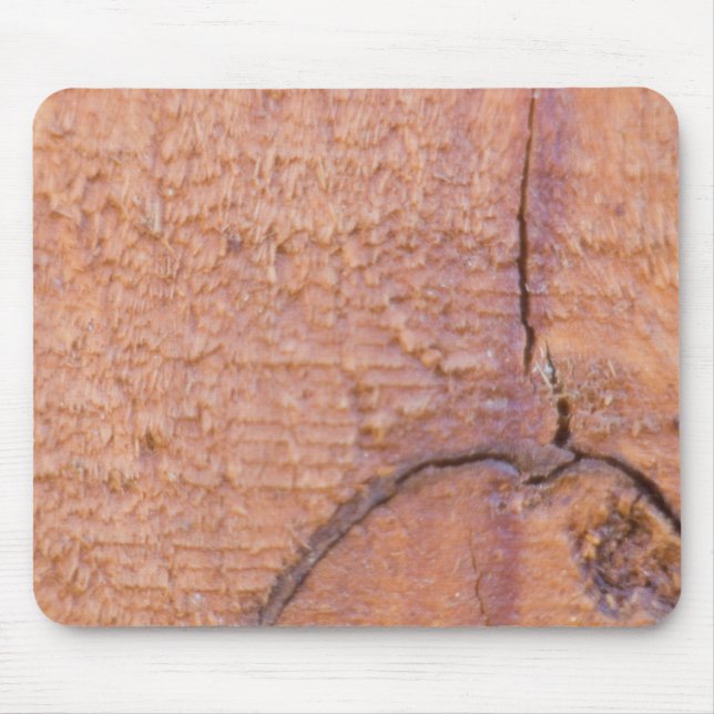 Cracks Wood Mousepad Musmatta (Framsidan)