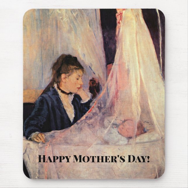 Cradle, berömdens målning. musmatta (Framsidan)