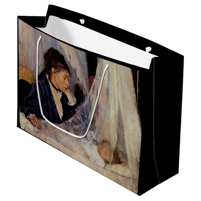 Cradle by Berthe Morisot (Framsidan Vinklad)