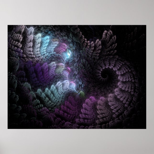 Cradle Fractal Poster (Framsidan)
