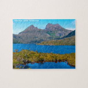 Cradle Lake Tasmanien Australien Pussel