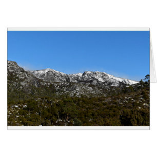 CRADLE MOUNTAIN TASMANIA AUSTRALIA HÄLSNINGSKORT