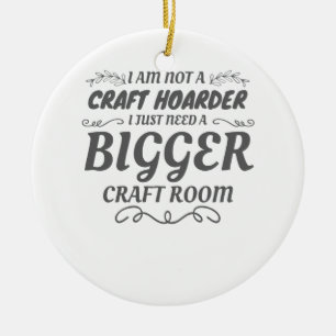 Craft Älskare - inte kranskapshölje behöver st Julgransprydnad Keramik