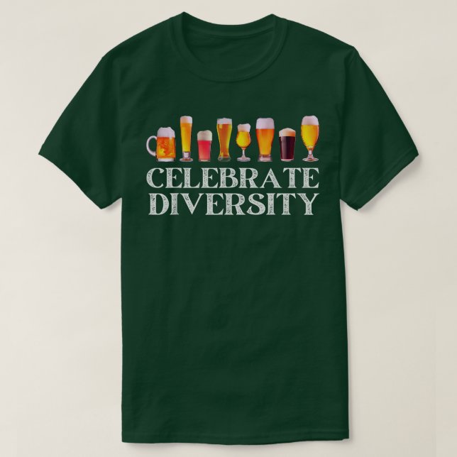 Craft Beer Älskare Gift Celebrate Distre T Shirt (Design framsida)