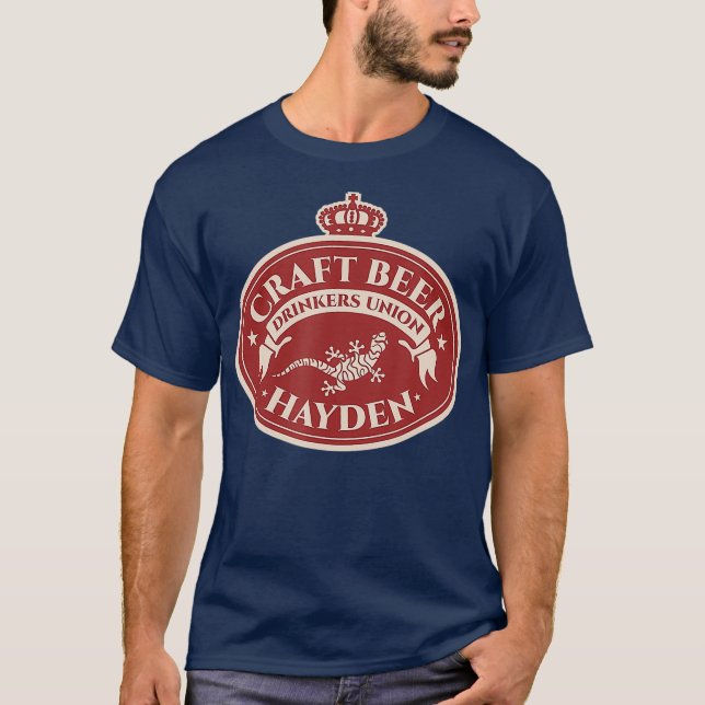 Craft Beer Älskare - Hayden Idaho T Shirt (Framsida)