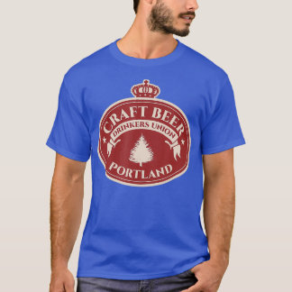 Craft Beer Älskare Portland Oregon T Shirt