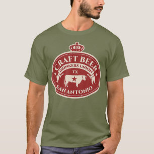 Craft Beer Älskare - San Antonio Texas T Shirt