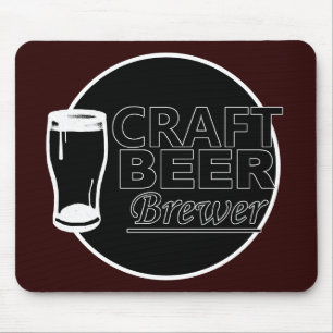 Craft Beer Brewer Mouse Pad Musmatta