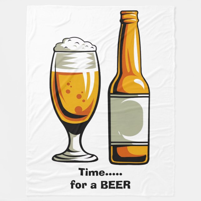 Craft Beer Fleece Blanket (Framsidan)