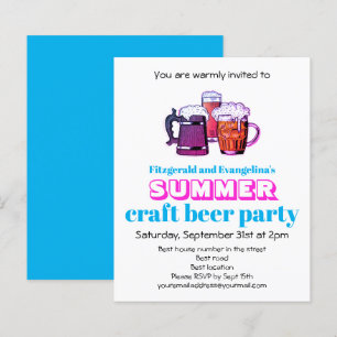Craft Beer Party-inbjudan
