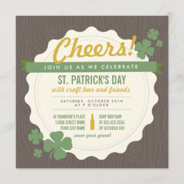 Craft Beer St. Patrick's Day Inbjudan