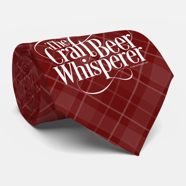 Craft Beer Whisperer Neck Tie Slips (Rullad)