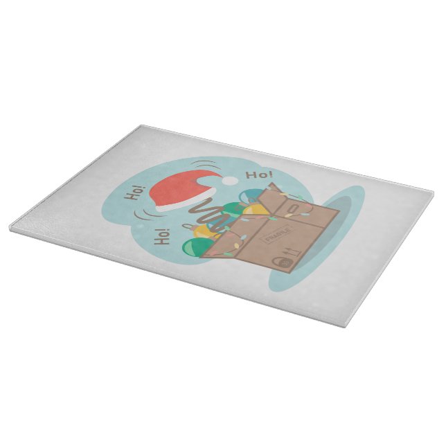 Craft box med julklapp och dekoration (Hörn)