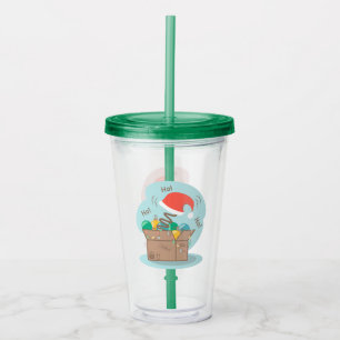 Craft box med julklapp och dekoration take away mugg