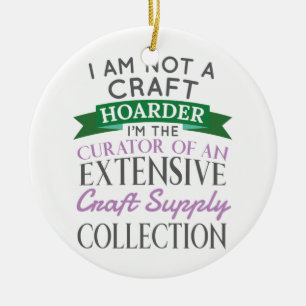 Craft Crafter - inte krovhornsöversättare Julgransprydnad Keramik