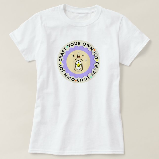 Craft din egen glädje | fozos t shirt (Design framsida)
