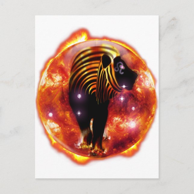 Craft Dungeon Zodiac-Leo Vykort (Framsida)