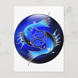 Craft Dungeon Zodiac - Pisces Vykort