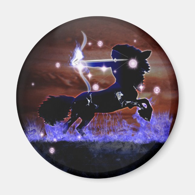 Craft Dungeon Zodiac - Sagittarius Magnet (Framsidan)