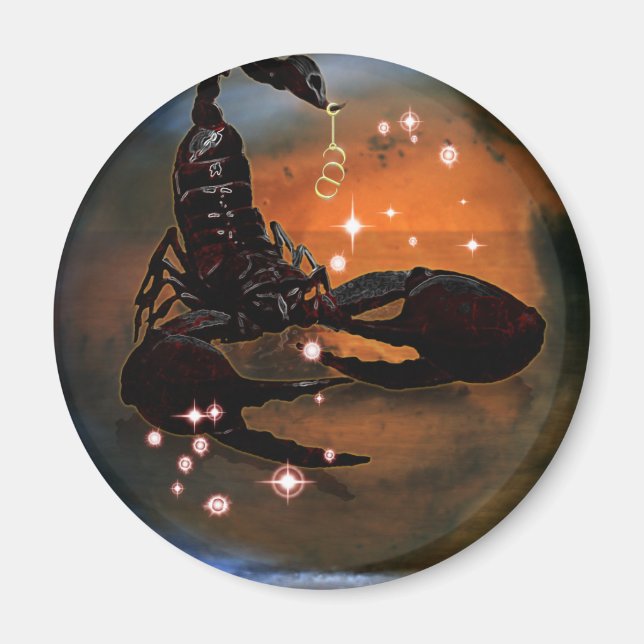 Craft Dungeon Zodiac - Scorpio Magnet (Framsidan)