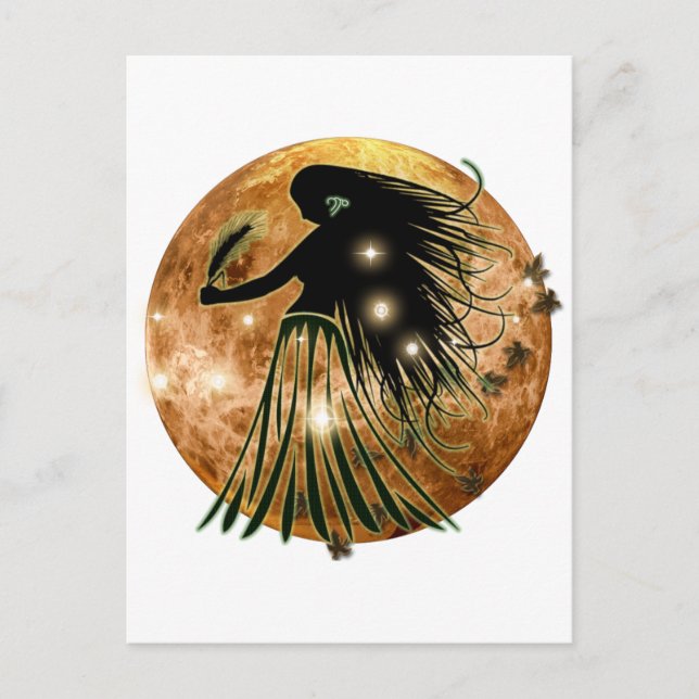 Craft Dungeon Zodiac - Våg Vykort (Framsida)