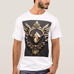 Craft en awe-inspirerande t-shirt med kristallörn
