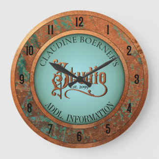 Craft Jewelry Sewing Hobby Studio Wall Clock Stor Klocka