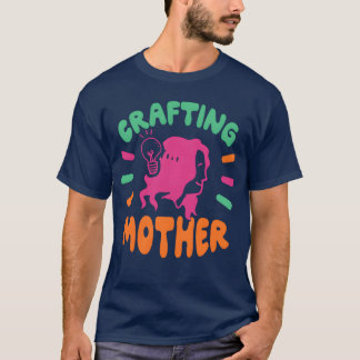 Craft Mamma Hobbyist retro på Mor T Shirt